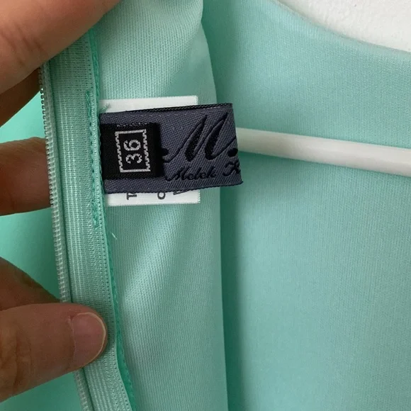 Modanisa Mint Green Long Dress - Picture 8 of 11